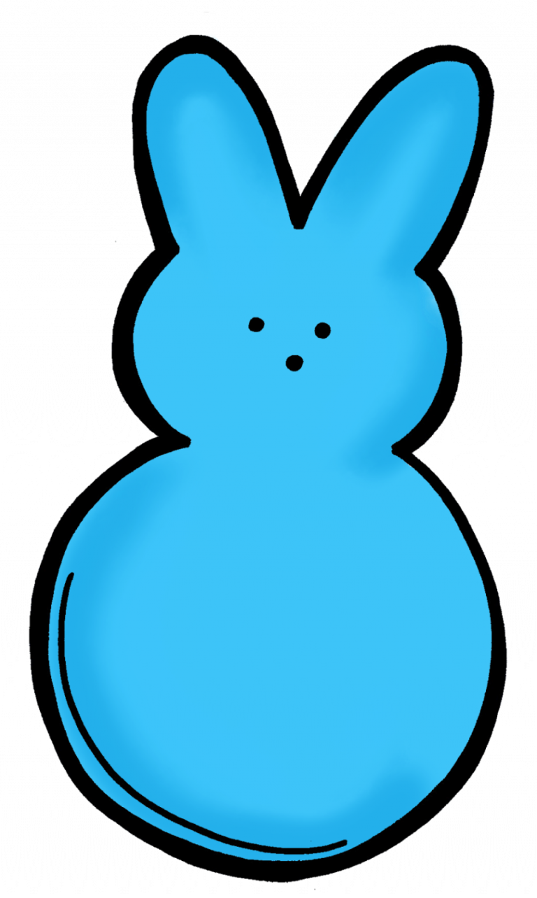 Download Peeps Clip Art - Peeps - Png Download (768x1284), Png Download