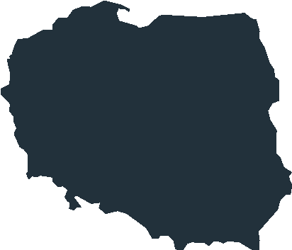Poland Map Blue Clipart (700x600), Png Download
