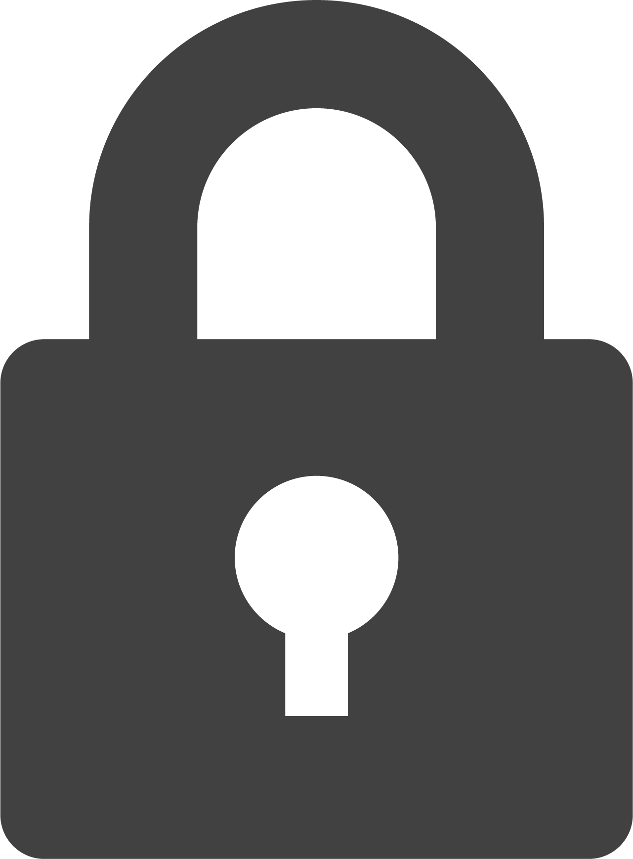 Lock Clipart (1281x1738), Png Download