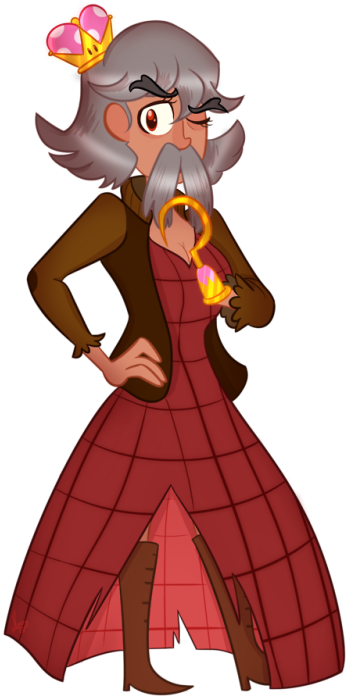 ♡nonnamie♡ @jaidenstar Challenged Me To Draw Quarterette - Cartoon Clipart (477x750), Png Download