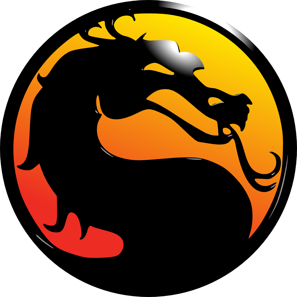 Mortal Kombat Logo Png - Logo Do Mortal Kombat Clipart (1200x1200), Png Download