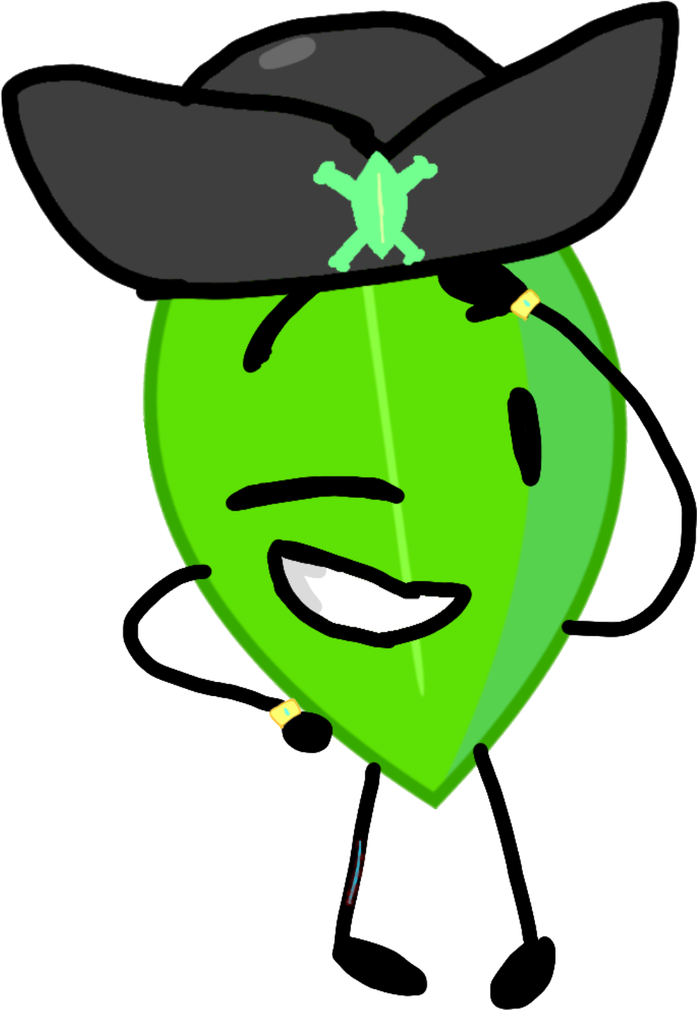 Captain Leafy, Personality Clipart (1207x1513), Png Download