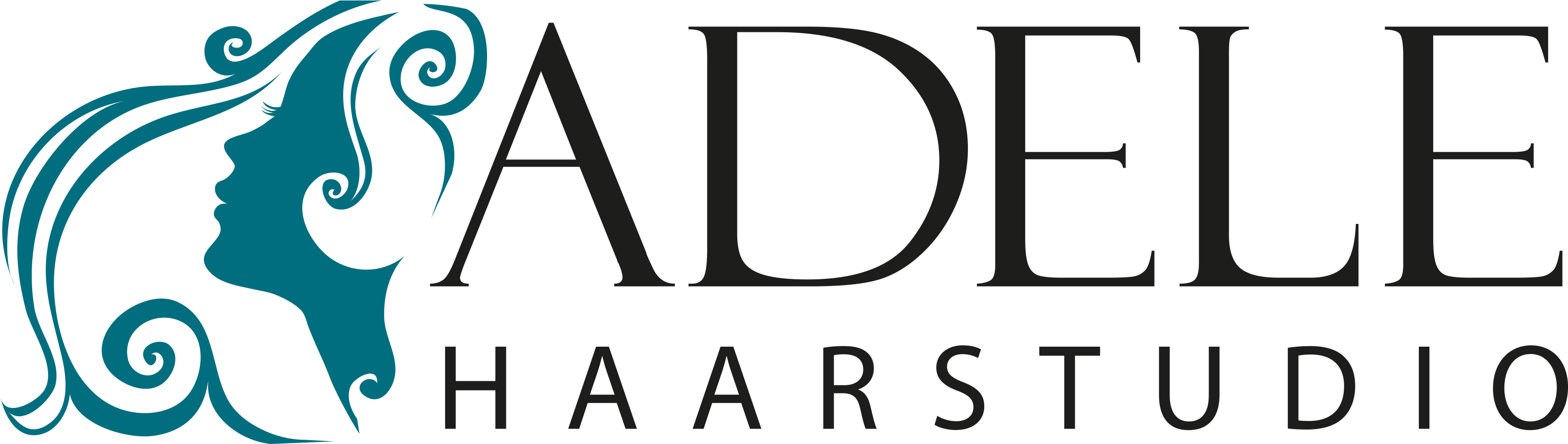 Haarstudio Adele Clipart (3309x921), Png Download