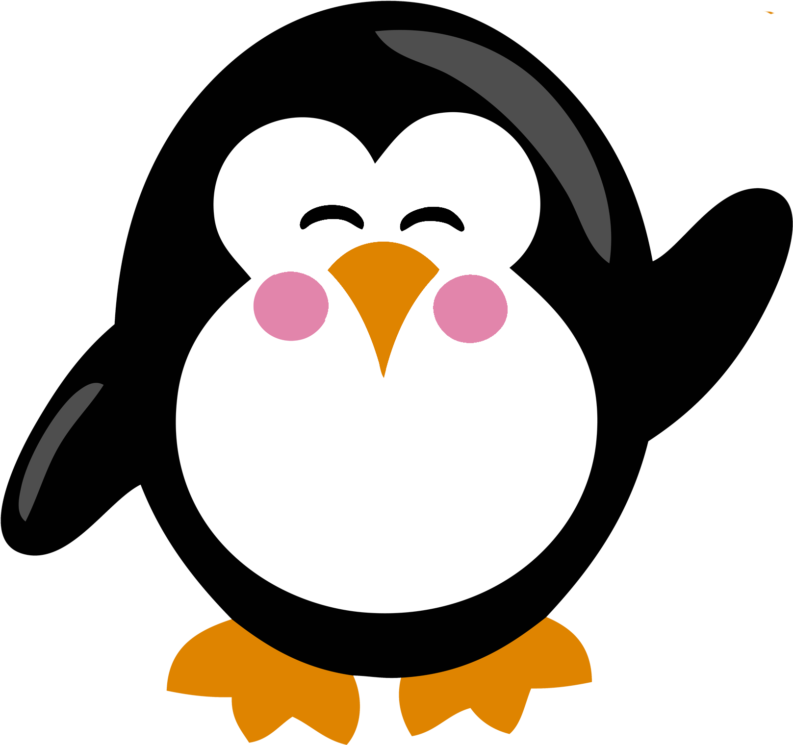 Photo By @daniellemoraesfalcao - Clipart Penguin - Png Download (1650x1650), Png Download