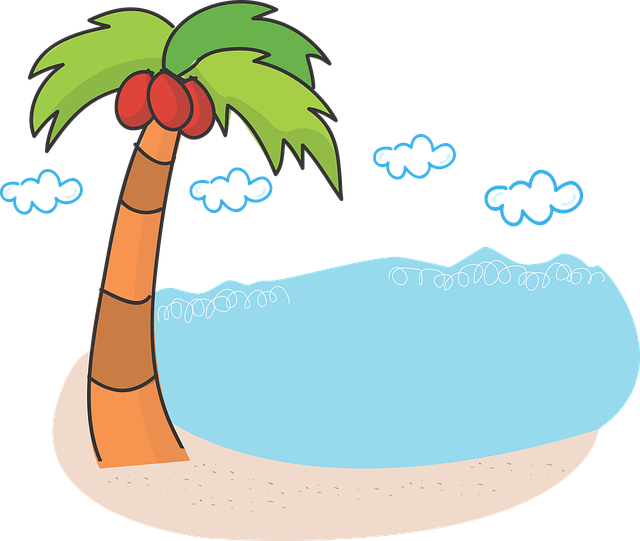 In Den Ersten Drei Sommerferienwochen Haben Wir Zum - Free Clipart Beach Cartoon - Png Download (640x541), Png Download