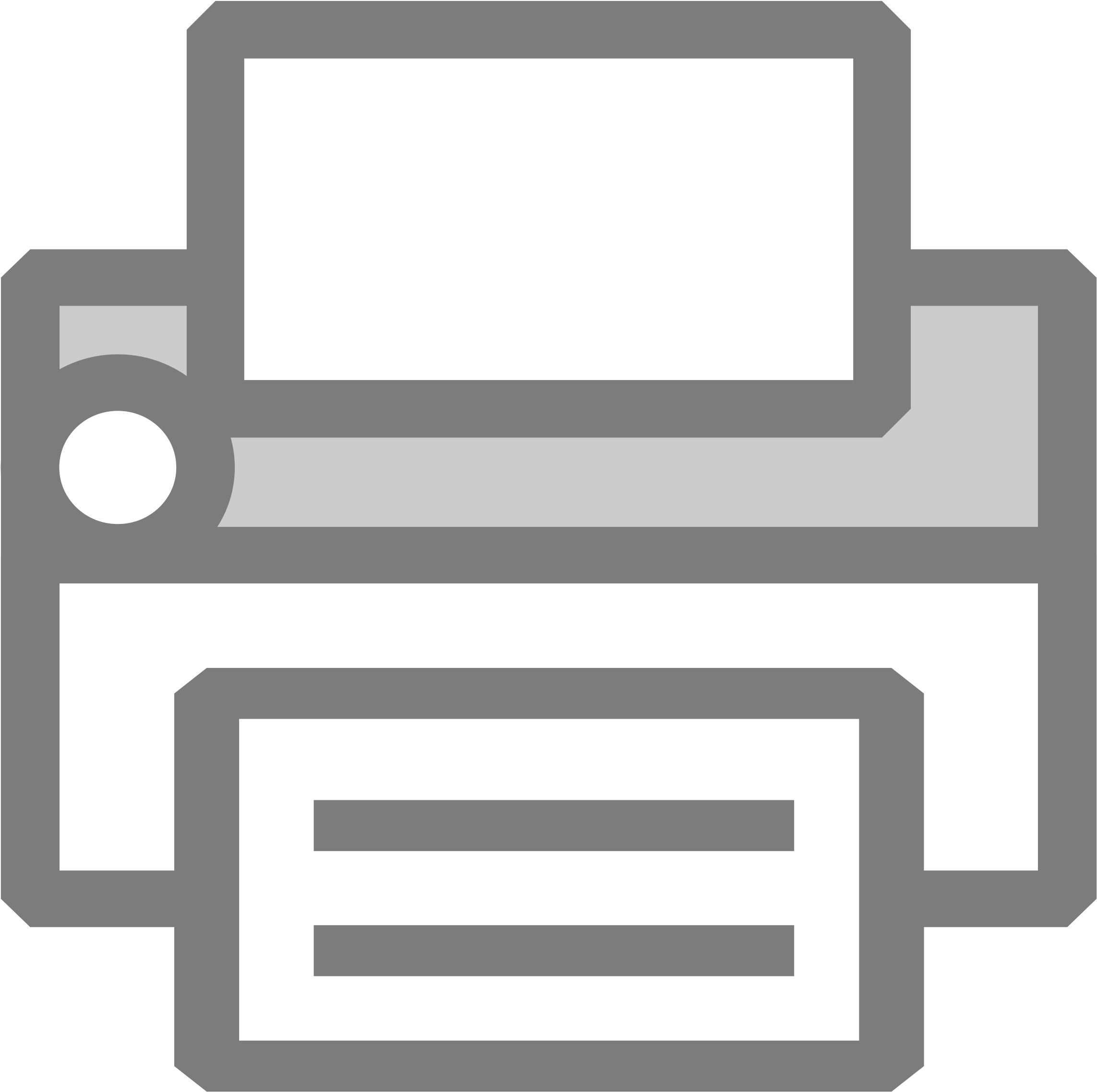 Paper Printing Computer Icons Winona Middle School - Print Clipart - Png Download (750x750), Png Download