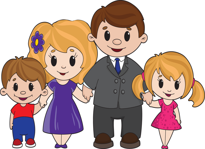 Parents Clipart - Clip Art Of Parents - Png Download (720x525), Png Download