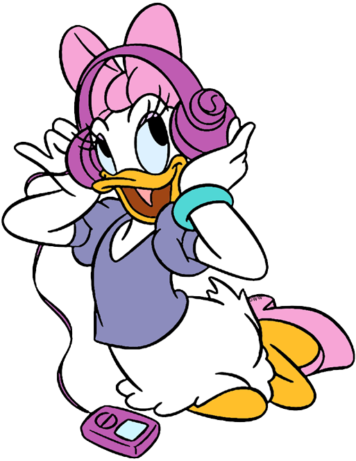 Clip Art Freeuse Daisy Duck Clip Art Disney Galore - Donald Duck - Png Download (513x663), Png Download