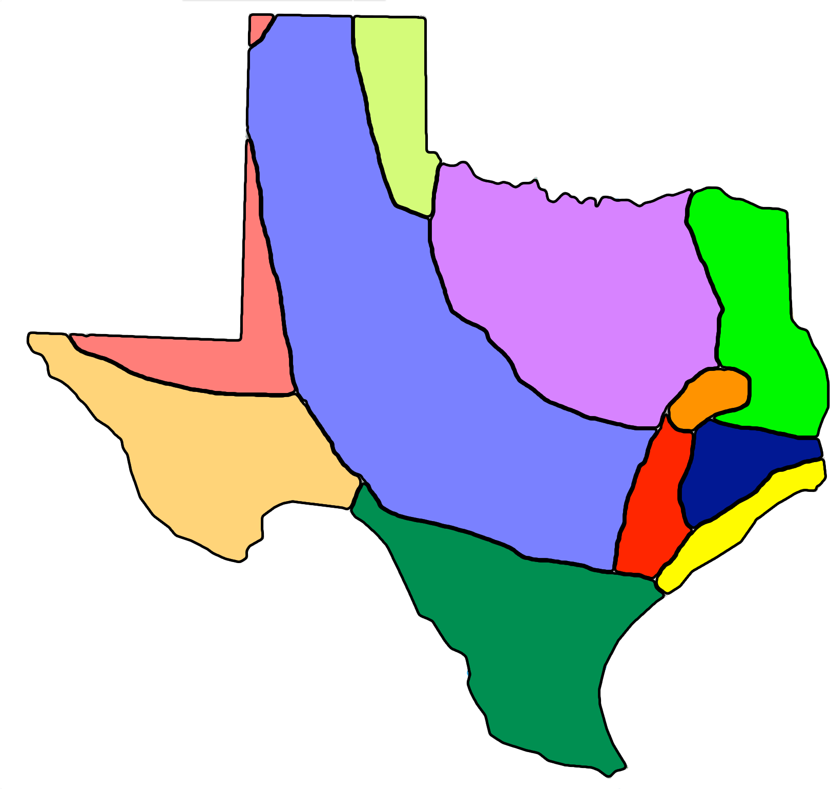 Tribes Of Texas - Magnet Clipart (1652x1539), Png Download