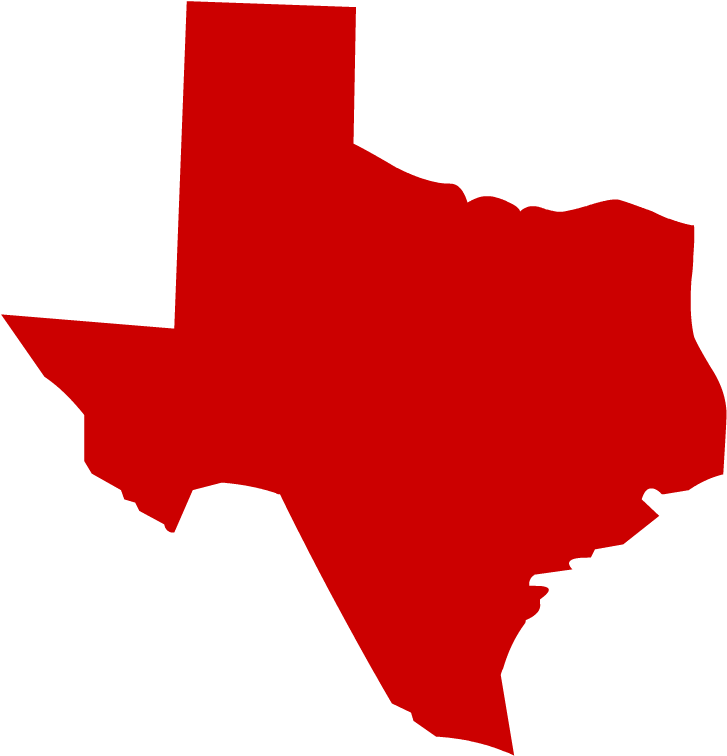 Texas Revolution - Deregulated Electricity States Clipart (833x833), Png Download