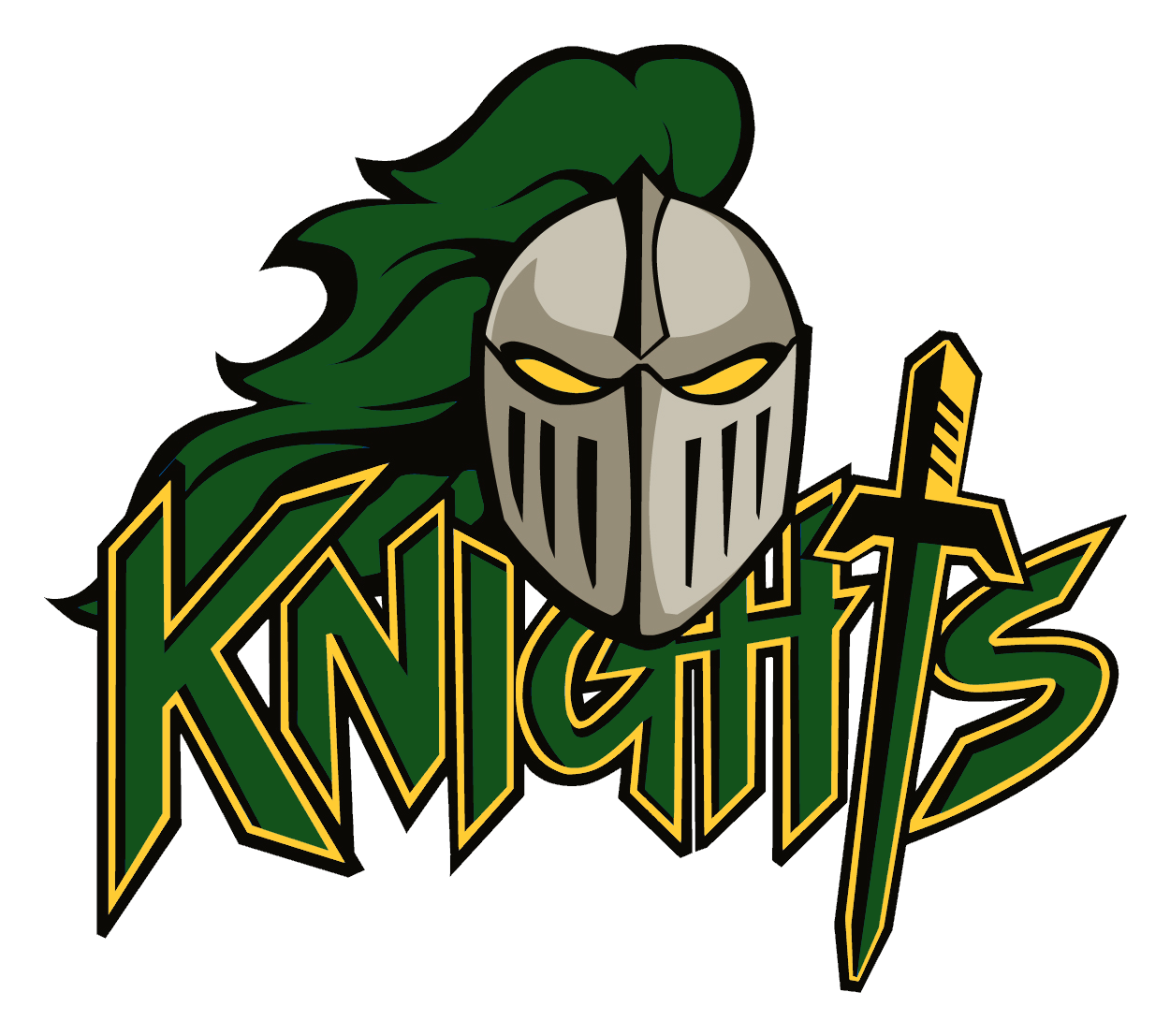 North Central Knights - North Central High School Logo Clipart (1353x1153), Png Download