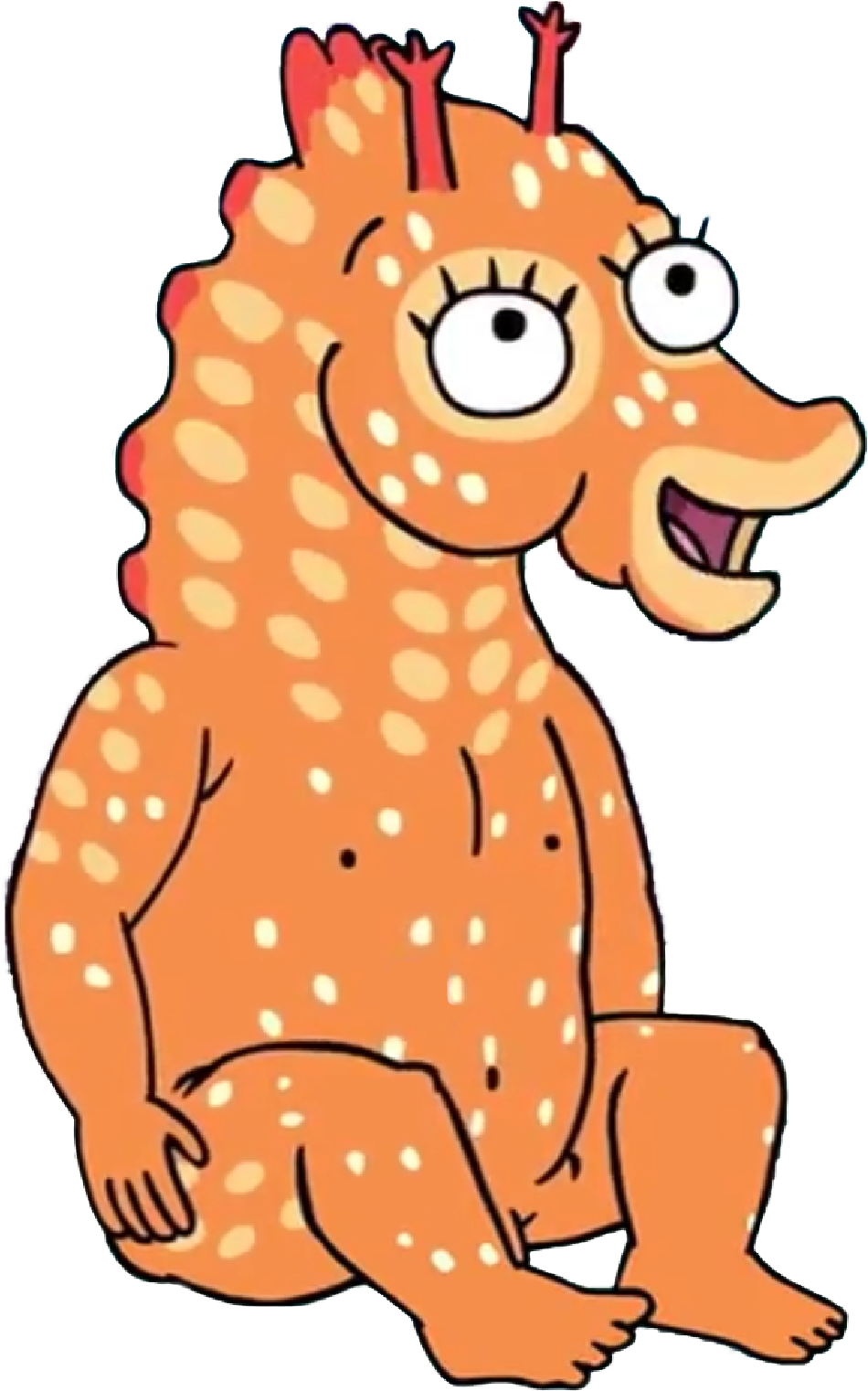 Infant Clipart Seven Age - Bojack Horseman Fish Out Of Water Seahorse - Png Download (1020x1536), Png Download