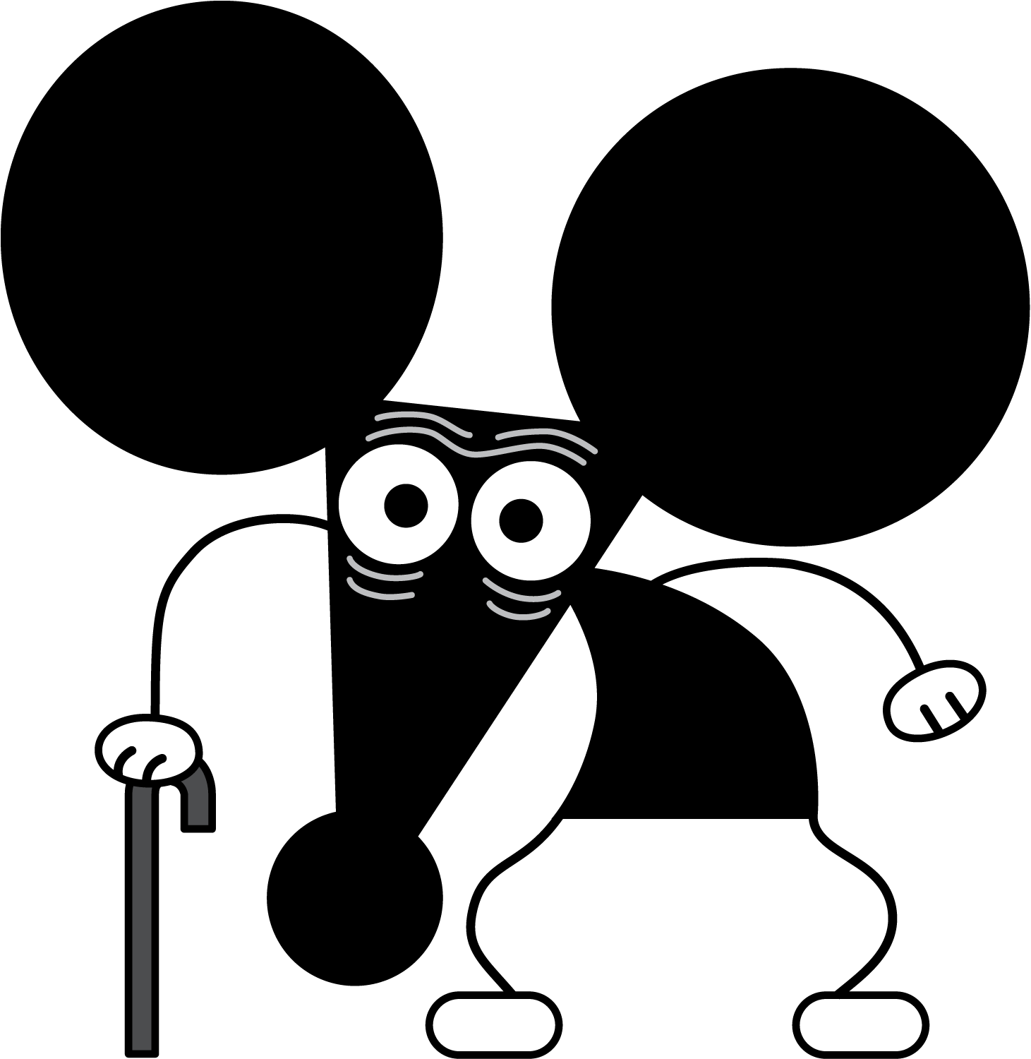 Grandfather Clipart Extreme Old Age - Louie Watterson - Png Download (1461x1500), Png Download