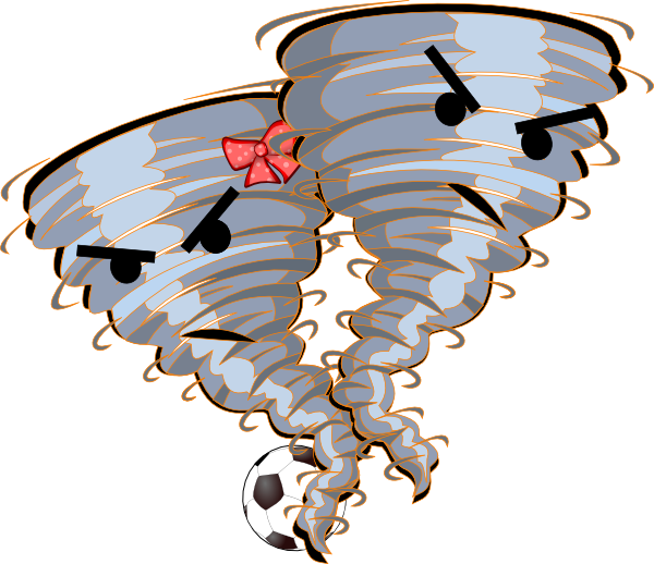 This Free Clip Arts Design Of Orange Tornado - Png Download (600x518), Png Download