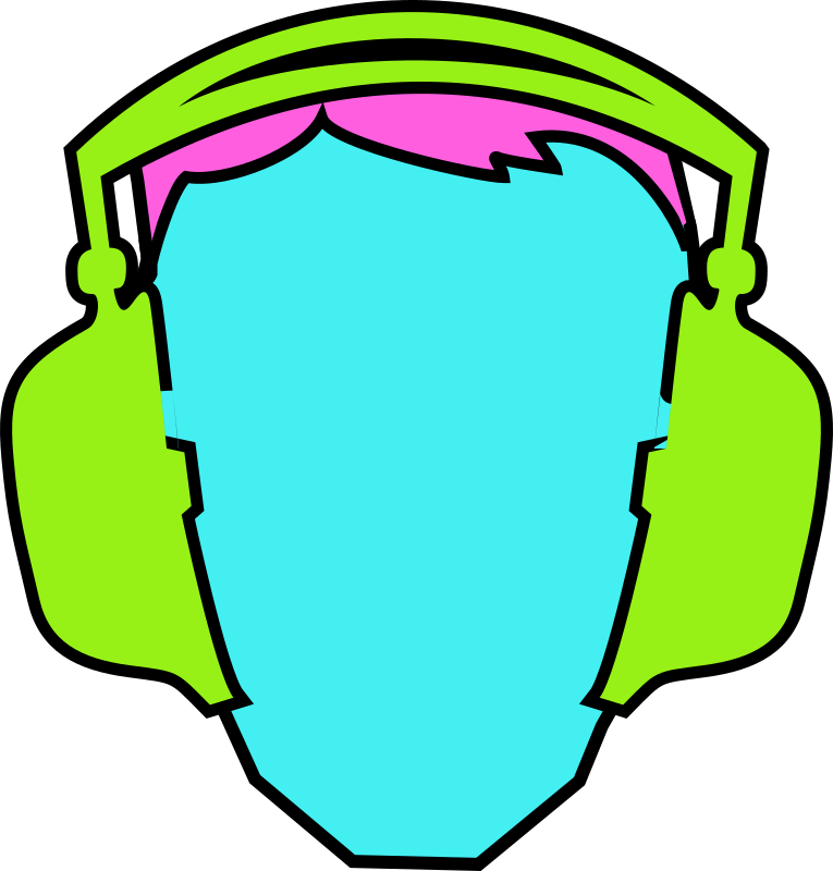 Ppe Personal Protective Equipment Ear Protection Drawing Clipart (570x596), Png Download