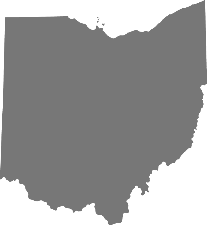 Paramount Health Care - Election Map Of Ohio Clipart (704x762), Png Download