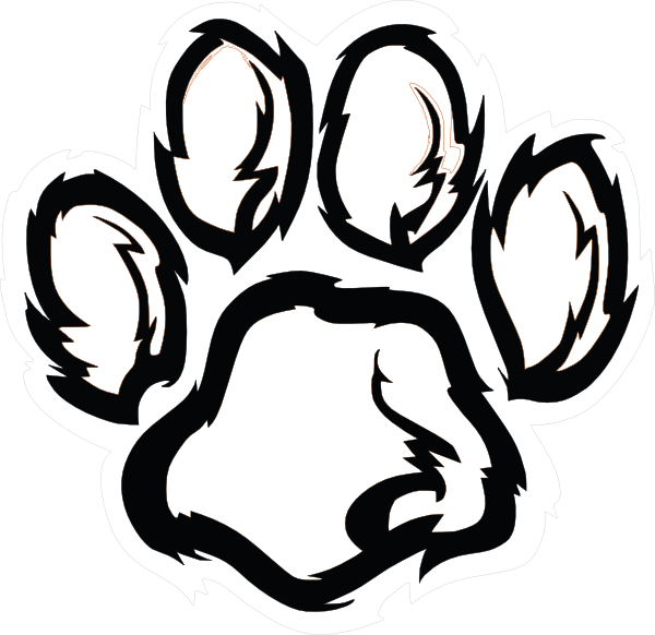 Paw Print At Getdrawings Com Free For - Furry Paw Print Clipart (600x582), Png Download