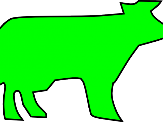 Animal Clipart Outline - Farm Animal Outlines - Png Download (640x480), Png Download