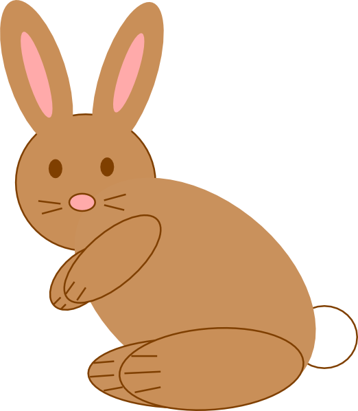 Rabbit No Smile - Rabbit Clipart (522x598), Png Download