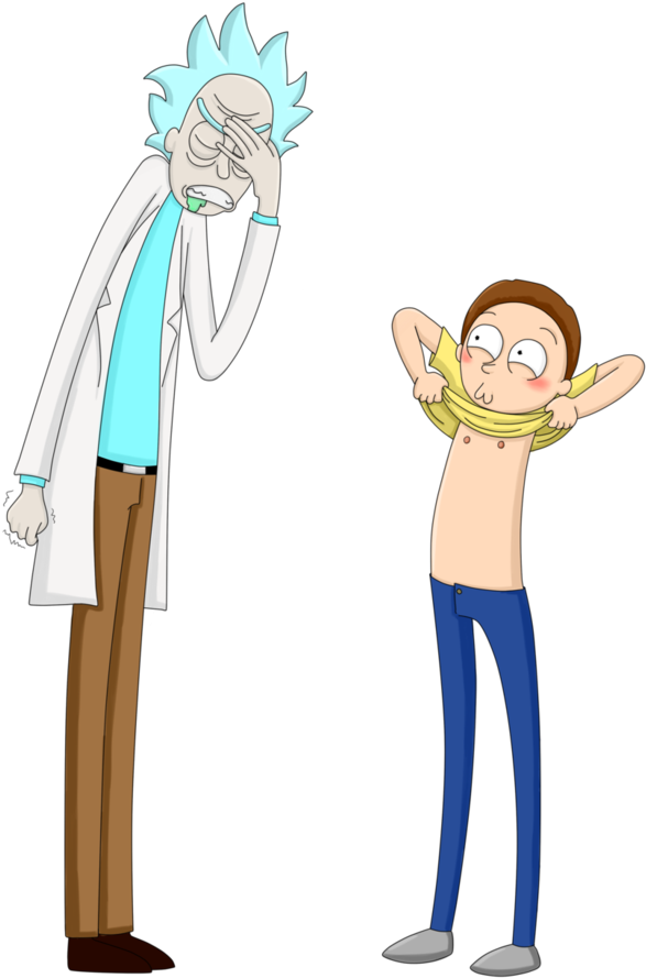 Rick And Morty Png Picture - Rick And Morty Rick Standing Clipart (745x1072), Png Download