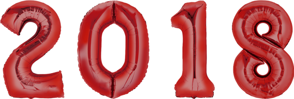 Folienballon Set Silvester Xxl - Folienballon Set Zahl - 20 - Rot 86 Cm Clipart (1000x1000), Png Download