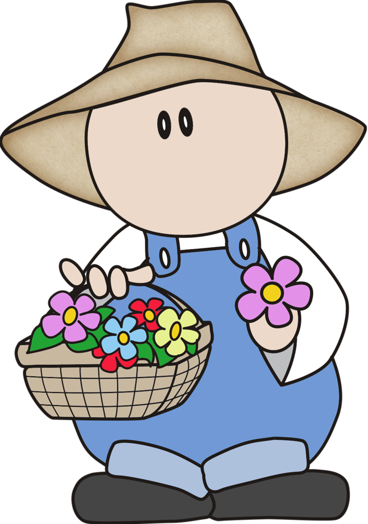 Garden Clipart (719x1024), Png Download