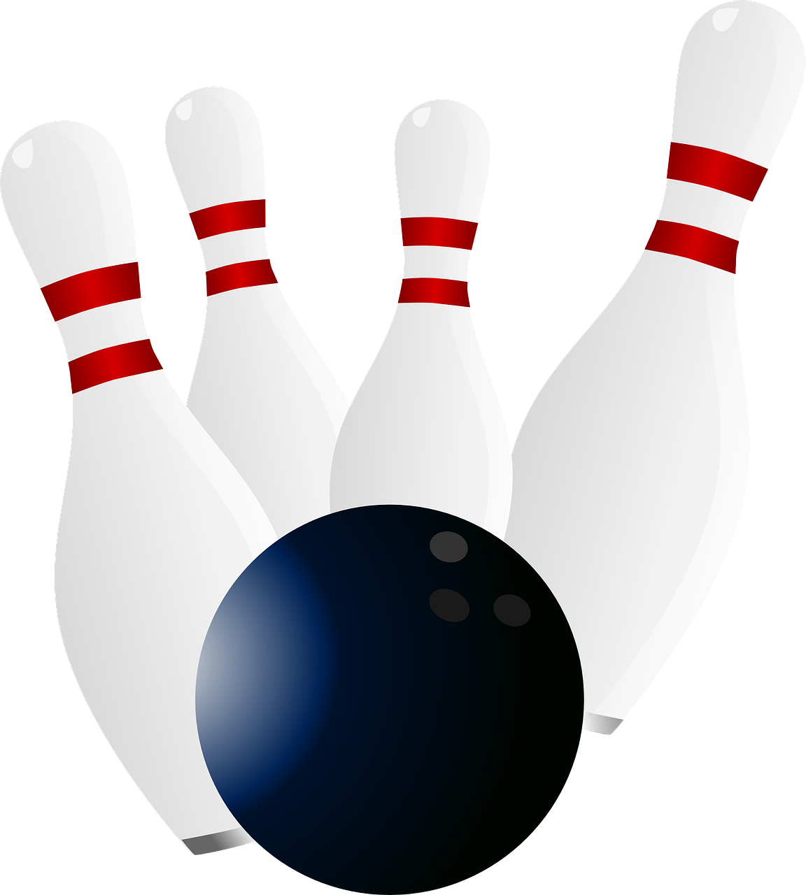 Bowling, Kegel, Streik, Kugel, Treffen - Bowling Pin Mit Kugel Clipart (648x720), Png Download