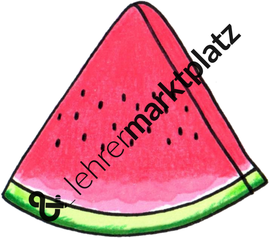 ‹ › - Watermelon Clipart (867x800), Png Download