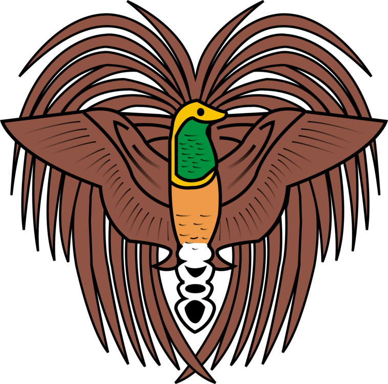 Port Moresby Emblem Of Papua New Guinea Flag Of Papua - Papua New Guinea Coat Of Arms Clipart (758x750), Png Download