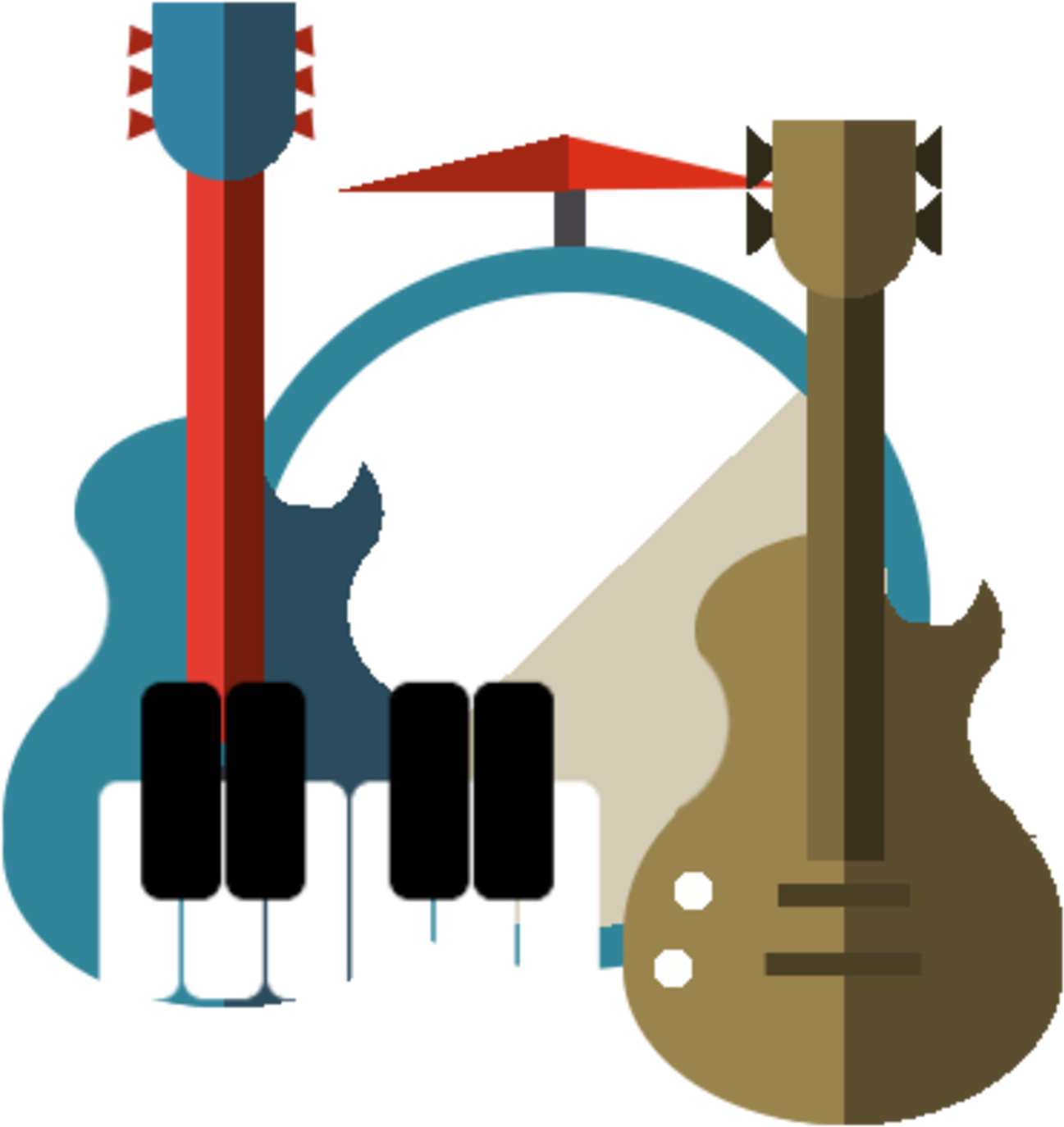 Live Band Für Hochzeitsfeier - Wedding Clipart (1400x1400), Png Download