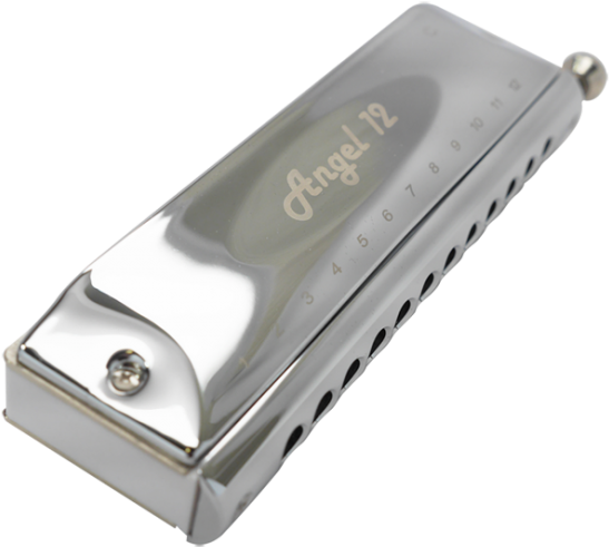 Harmonica Png - Harmonica Angel Clipart (600x600), Png Download