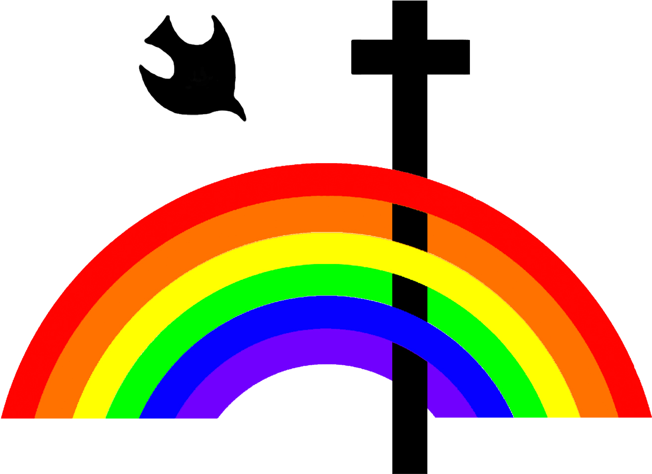 Holy Covenant Rainbow 05 Dec 2017 - Everyone Is Welcome Rainbow Clipart (1920x1080), Png Download