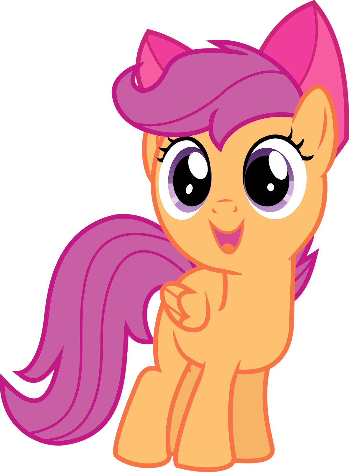 Austraila Continues It's Early Release Schedule With - My Little Pony Scootaloo Clipart (1184x1600), Png Download