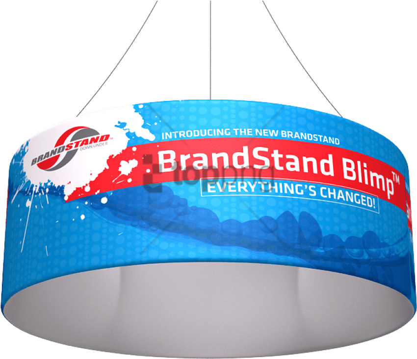 Free Png Download 10ft X 36in Blimp Tube Hanging Banner - Shark Clipart (850x732), Png Download