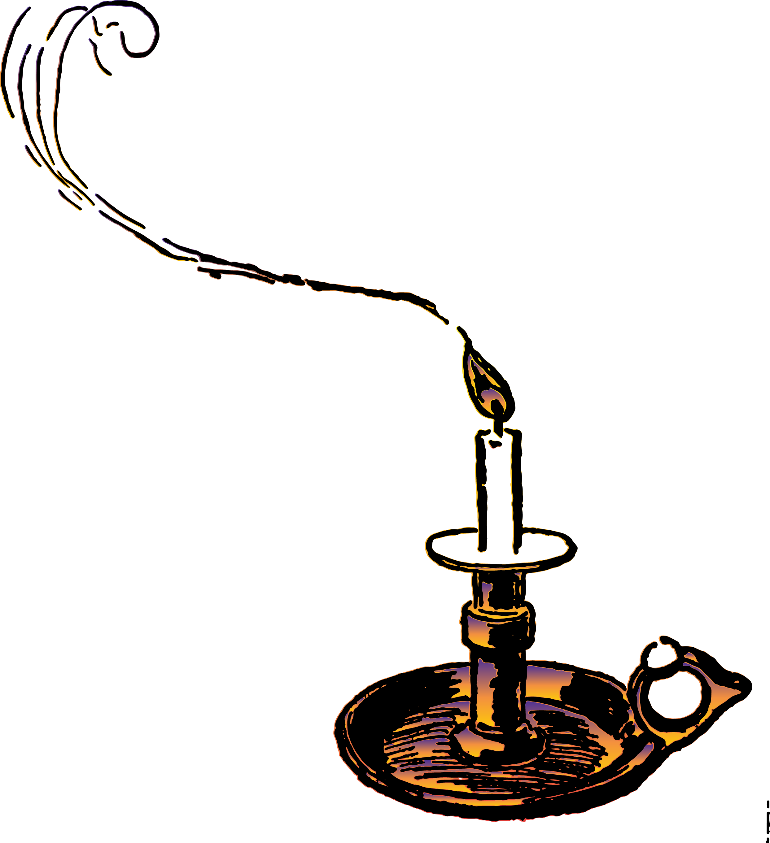 Candle Transparent Background Vector 1043619 - Candle Clipart - Png Download (2486x2723), Png Download