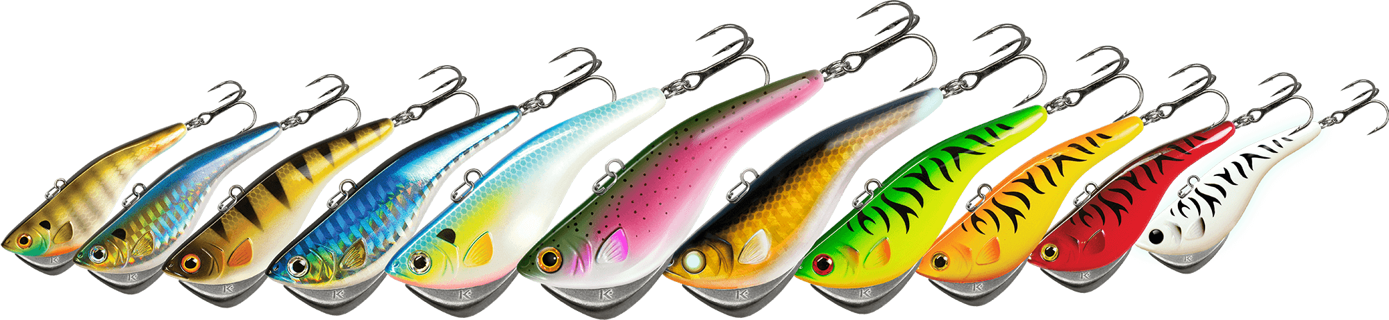 Kamooki Lures - Trout Clipart (2000x462), Png Download