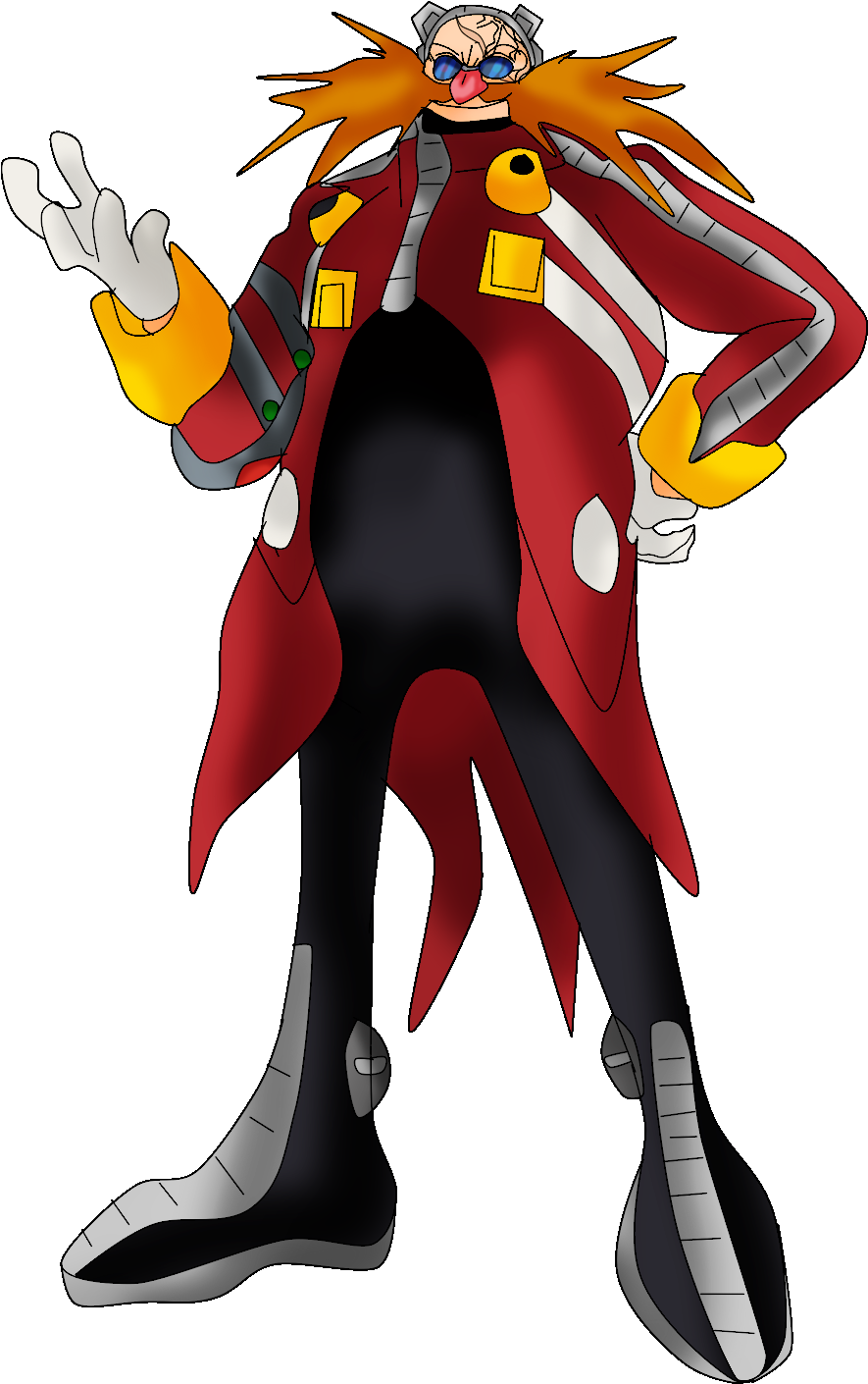 Dr Ivo Eggman Robotnik Villains Wiki Fandom Powered Clipart (885x1410), Png Download