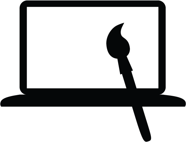 Villain Designs - Web Design Silhouette Clipart (770x614), Png Download