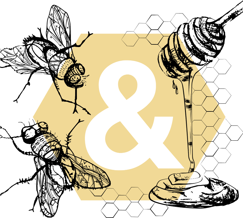 Flies And Honey Hair Clipart (846x846), Png Download