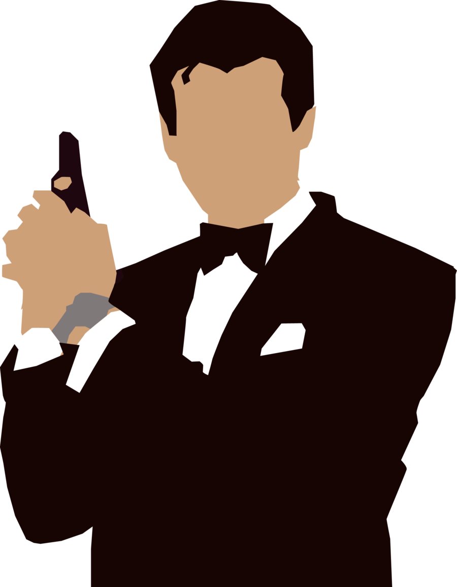 James Bond Png - James Bond Transparent Logo Clipart (900x1154), Png Download