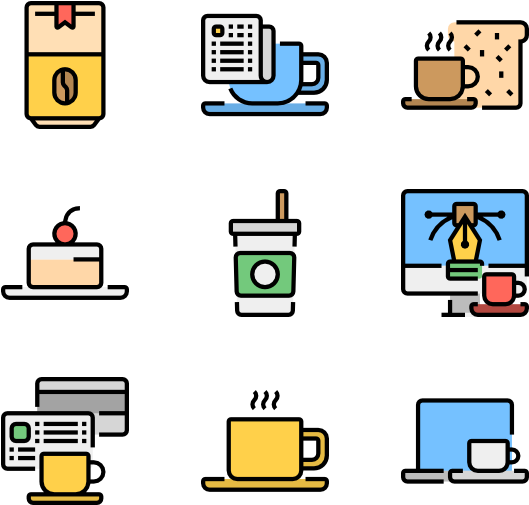 Coffee Shop Business Clipart (600x564), Png Download