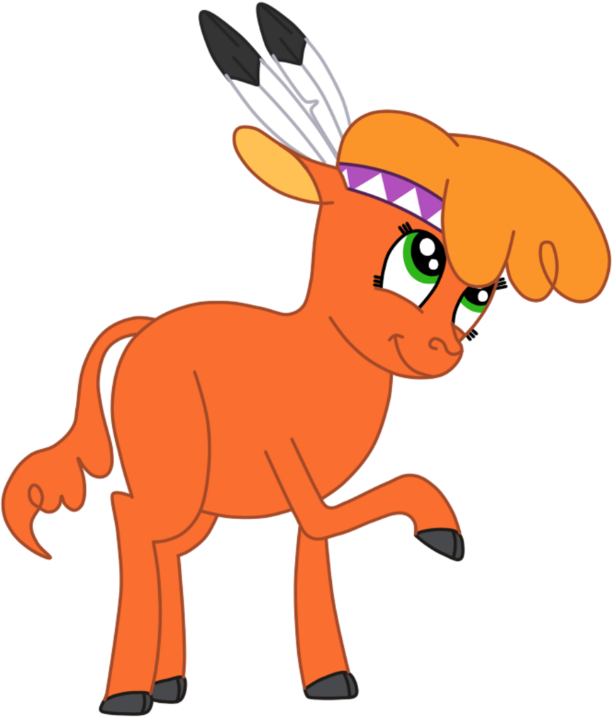 Artist Squipycheetah Cloven Hooves Feather Artistsquipycheetah - Cartoon Clipart (909x1024), Png Download