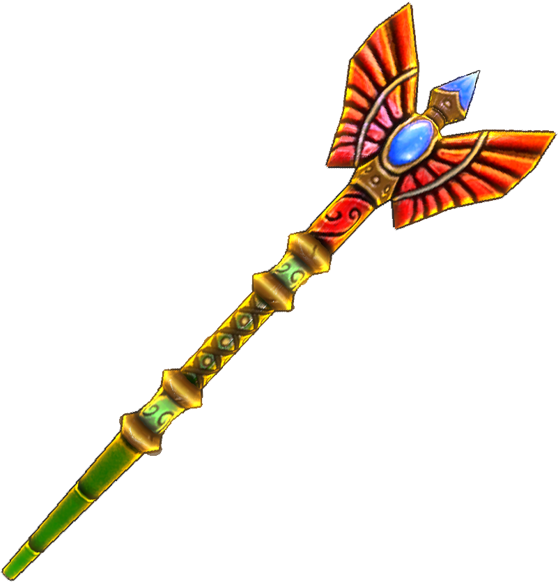 Wing Staff Clipart (855x888), Png Download