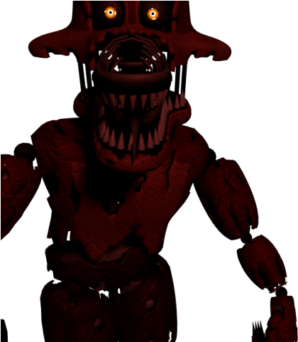 Nightmare Foxy Png Transparent Images - Illustration Clipart (640x480), Png Download