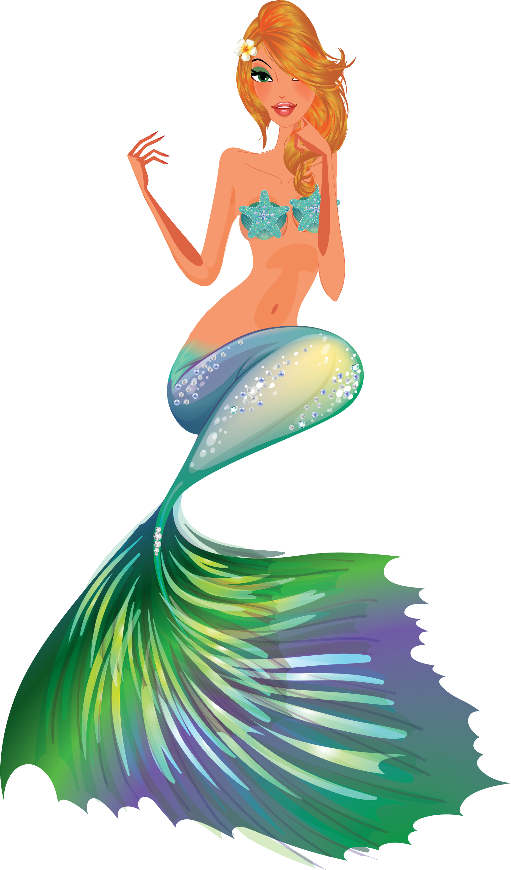 Mermaid Illustration Fantasy Mermaids Mermaid Art Clip Art Png Download Full Size Clipart 3906766 Pinclipart
