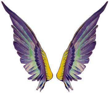Clip Art Related Wings Transprent Png Free - Fairy Wing Gif Transparent (650x650), Png Download