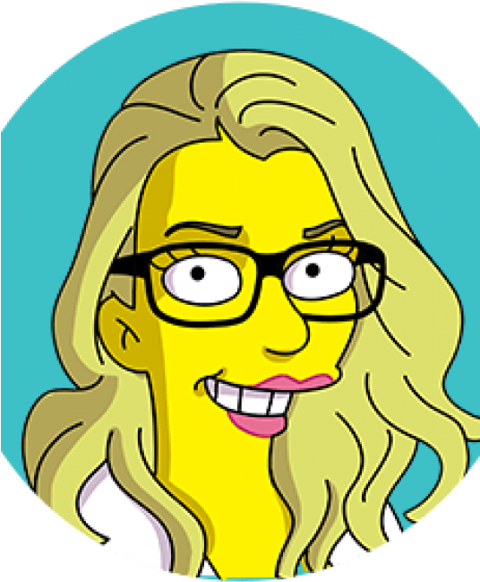 Zoe Simpsons Clipart (535x696), Png Download