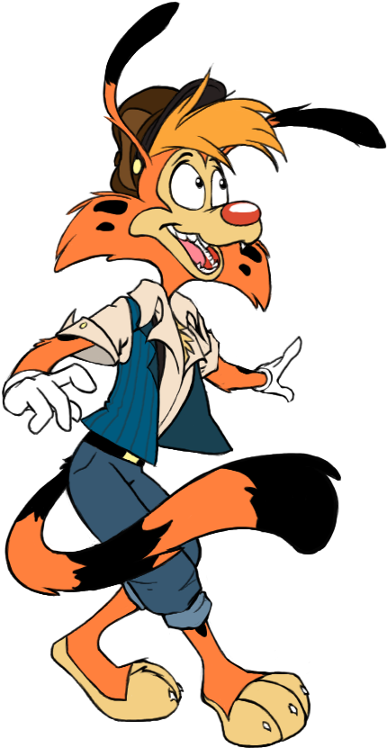 #bonkers #bobcat #disney - Cartoon Clipart (566x950), Png Download