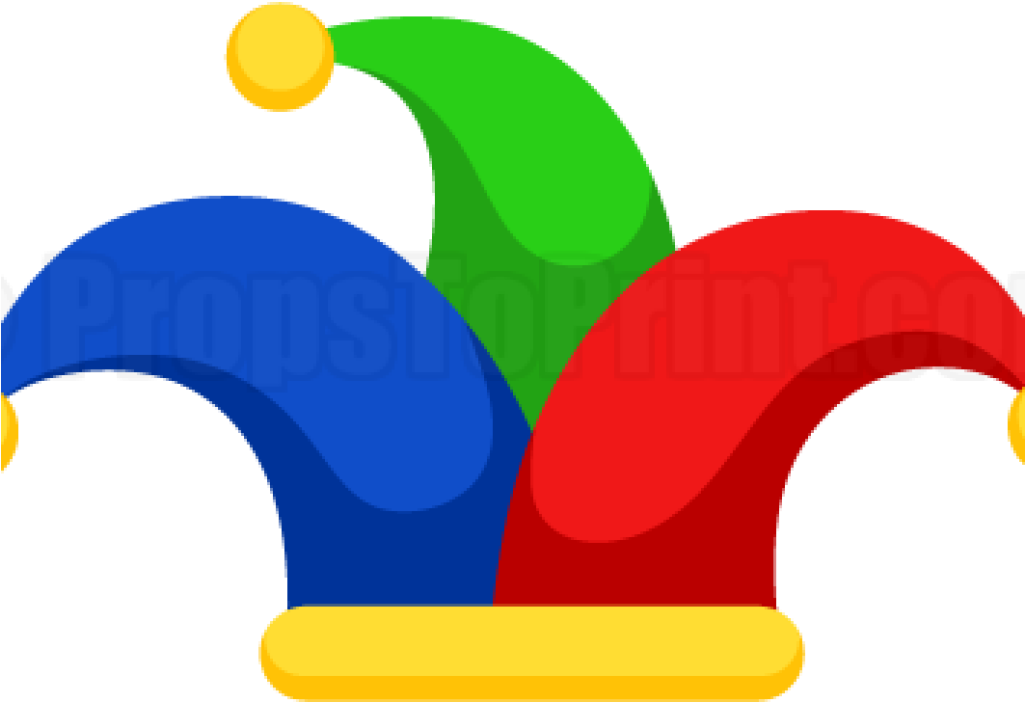 Jester Hat Clipart Jester Hat Clipart Printable Jester - Png Download (1024x1024), Png Download