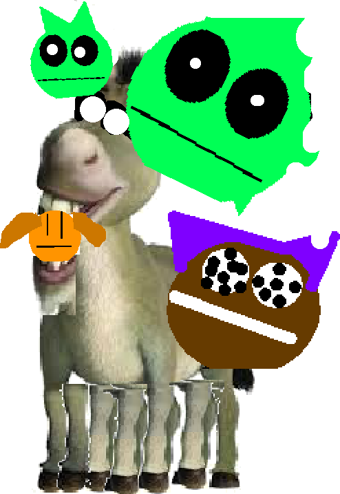 Donkrowosity Is A Cat In Fnap Donkrowosity - Cartoon Clipart (494x718), Png Download